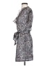 MNG Paisley Gray Cocktail Dress Size 4 - photo 5