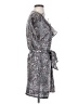MNG Paisley Gray Cocktail Dress Size 4 - photo 4