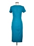 Leith Solid Teal Casual Dress Size M - photo 2