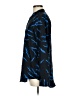 Equipment 100% Viscose Blue Long Sleeve Blouse Size S - photo 5