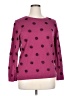 Talbots Polka Dots Pink Pullover Sweater Size 1X - photo 1