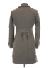 J.Crew 100% Acetate Gray Trenchcoat Size 0 (petite) - photo 2