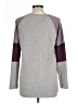 Pink Clover Color Block Gray Pullover Sweater Size L - photo 2