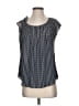 Lauren Conrad 100% Polyester Black Sleeveless Blouse Size S - photo 1