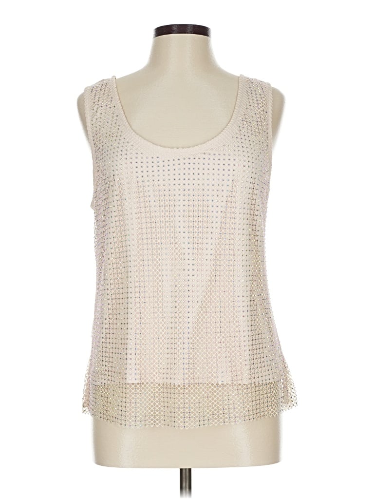 Sunday In Brooklyn Sleeveless Blouse In White