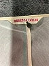 Rebecca Taylor 100% Polyester Ivory Sleeveless Top Size 6 - photo 6