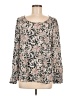 Ann Taylor LOFT 100% Polyester Ivory Long Sleeve Blouse Size M - photo 1