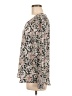 Ann Taylor LOFT 100% Polyester Ivory Long Sleeve Blouse Size M - photo 5