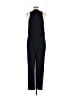 DKNYC 100% Polyester Solid Black Jumpsuit Size M - photo 2