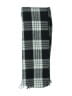 Unbranded 100% Acrylic Plaid Black Gray Scarf One size - photo 2