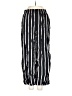 H&M 100% Viscose Stripes Black Casual Pants Size S - photo 1