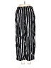 H&M 100% Viscose Stripes Black Casual Pants Size S - photo 2