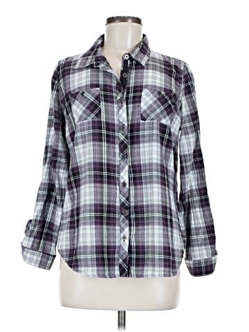 DressBarn Long Sleeve Button-Down Shirt (view 1)