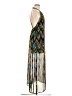 Socialite 100% Polyester Print Gray Casual Dress Size M - photo 4