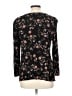 Casual Express Apparel 100% Rayon Black Long Sleeve Blouse Size L - photo 2