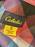 Cabela's Plaid Teal Long Sleeve Blouse Size XL - photo 7
