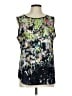 Margaret O'Leary 100% Polyester Black Sleeveless Blouse Size Lg (2) - photo 1