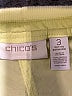 Chico's Solid Yellow Board Shorts Size XL Petite (3) - photo 3