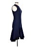 Elizabeth and James Solid Blue Cocktail Dress Size 6 - photo 4