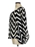 Emma Rose Silver 3/4 Sleeve Blouse Size M - photo 5
