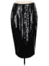 Theory 100% Polyester Black Formal Skirt Size 6 - photo 1