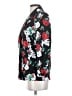 Shein 100% Polyester Floral Black Blazer Size 4 - photo 5