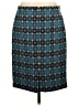 Talbots Outlet Argyle Teal Formal Skirt Size 8 - photo 2