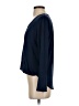 Veronica M. Blue Long Sleeve Blouse Size S - photo 5