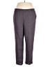 Alfred Dunner 100% Polyester Tweed Gray Dress Pants Size 14 - photo 1