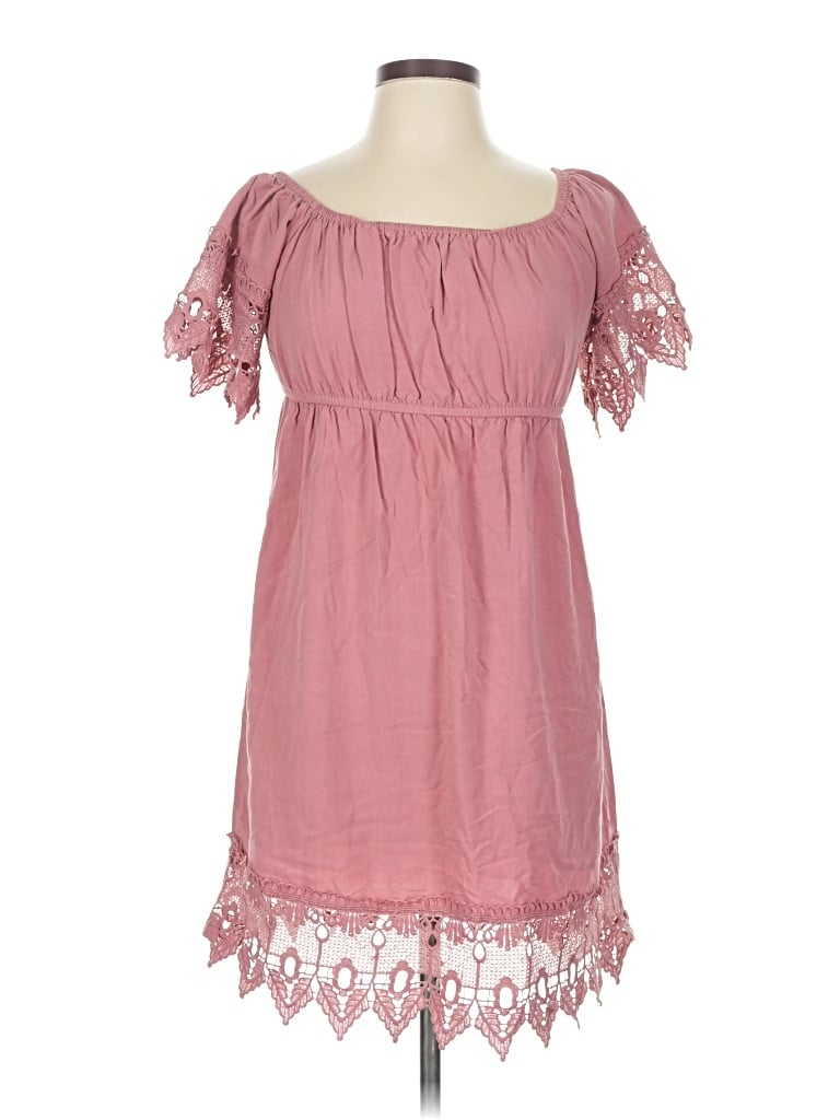 Pre-owned Haute Monde Casual Dress In Pink