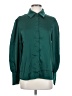 Unbranded 100% Polyester Green Long Sleeve Blouse Size S - photo 1