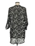 Lush 100% Polyester Black Kimono Size M - photo 2