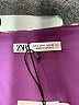 Zara 100% Polyester Purple Cocktail Dress Size L - photo 4