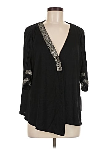 Hy & Dot 3/4 Sleeve Blouse (view 1)