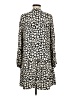 Whistles 100% Polyester Print Ivory Casual Dress Size 8 - photo 2
