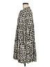Whistles 100% Polyester Print Ivory Casual Dress Size 8 - photo 5