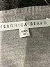 Veronica Beard 100% Wool Metallic Silver Wool Pullover Sweater Size XS - photo 6