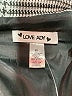 Love Ady Houndstooth Gray Blazer Size XS - photo 6
