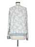 Splendid Paisley Silver Pullover Sweater Size M - photo 2