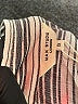 Max Studio 100% Rayon Stripes Silver 3/4 Sleeve Button-Down Shirt Size 1X - photo 7