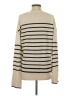 La Ligne Stripes Ivory Silk Pullover Sweater Size S - photo 2