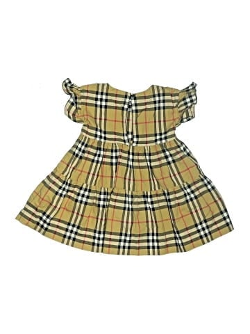 Burberry Tired Check Print Dress (view 2)