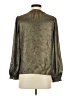 Current Air 100% Polyester Green Long Sleeve Blouse Size XS - photo 2