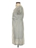 Unbranded Stripes Gray Casual Dress Size XS - photo 5