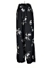 A New Day Floral Black Casual Pants Size XS - photo 2
