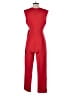 iris 100% Polyester Solid Red Jumpsuit Size M - photo 2
