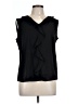 Gaharu 100% Polyester Black Sleeveless Blouse Size L - photo 1