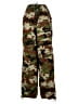 Tinseltown 100% Nylon Camo Green Cargo Pants Size XS - photo 1