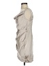 Selfie Leslie 100% Polyester Metallic Silver Cocktail Dress Size S - photo 5