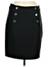 H&M Solid Black Formal Skirt Size 8 - photo 1